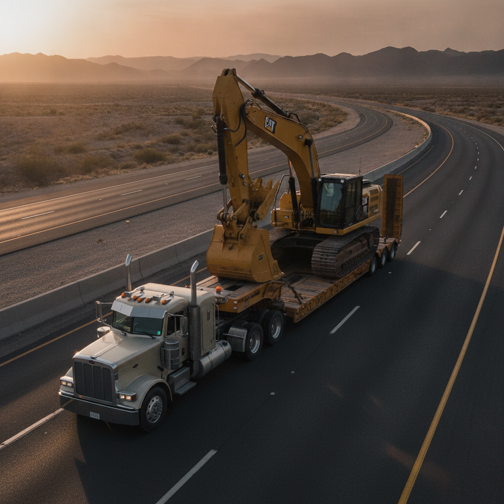 Lowboy Trailer